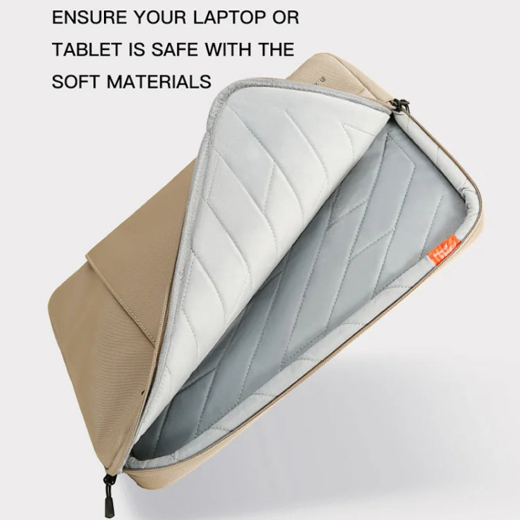 BANGE BG-6801 Laptop Bag Digital Inner Organiser, Color: Khaki Large - free shipping - PMC TechLife - Order now!