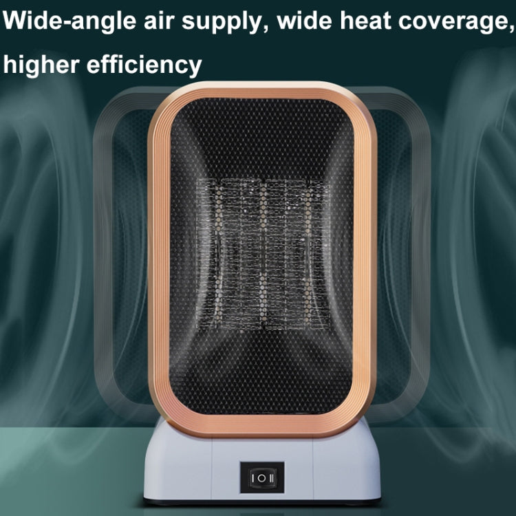 1000W High-power Household Heater Small Desktop Ceramic PTC Heating Heater, Spec: US Plug(White) - Electric Heaters by PMC TechLife | Online Shopping South Africa | PMC TechLife | Buy Now Pay Later Mobicred