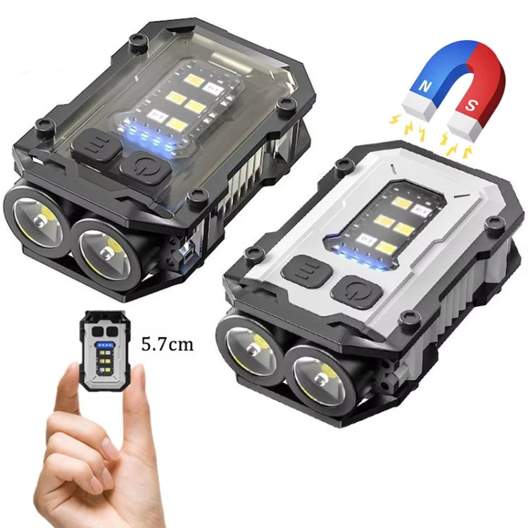 E-SMARTER YSD01 Outdoor Portable Mini Keychain Light Magnetic Anti Loss Auto Repair Light(White) - Mini Flashlight by E-SMARTER | Online Shopping South Africa | PMc TechLife | Buy Now Pay Later Mobicred