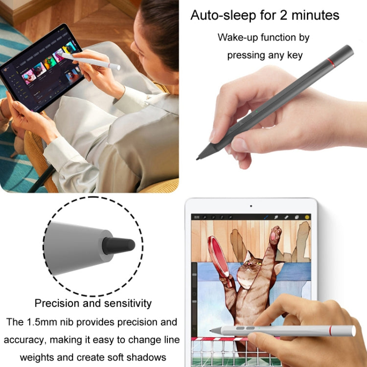 UX95 For Amazon Tablet/Chromebook Stylus 4096 Pressure Sensitive Stylus USI Protocol Pen(Black) - Stylus Pen by PMC TechLife | Online Shopping South Africa | PMC TechLife | Buy Now Pay Later Mobicred
