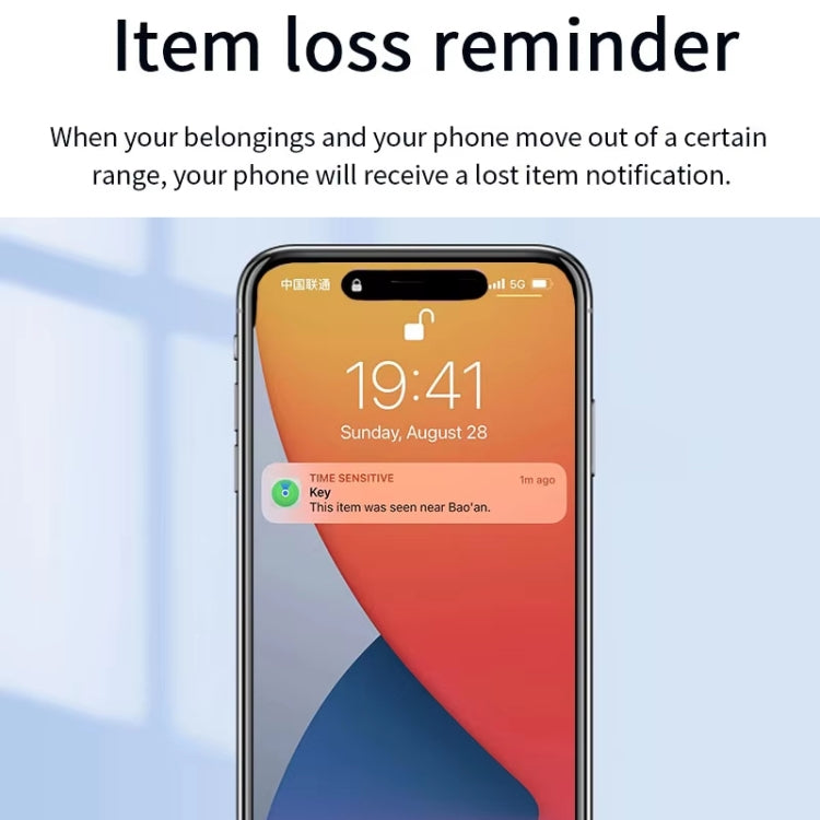 Smart Tracker Tag Anti-Lost Key Finder Works With Find My App(Deep Gray) - Personal Tracker by PMC TechLife | Online Shopping South Africa | PMC TechLife | Buy Now Pay Later Mobicred