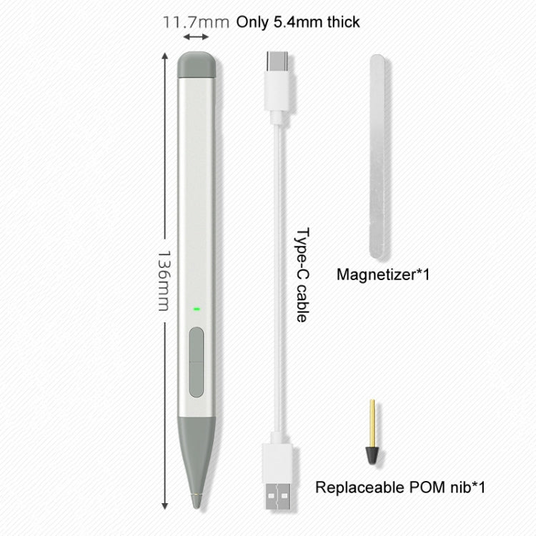 For Microsoft Surface Pro 8 / 9 / Go Laptop Stylus 4096 Pressure Sensitive Stylus Pen(Blue) - Stylus Pen by PMC TechLife | Online Shopping South Africa | PMC TechLife | Buy Now Pay Later Mobicred