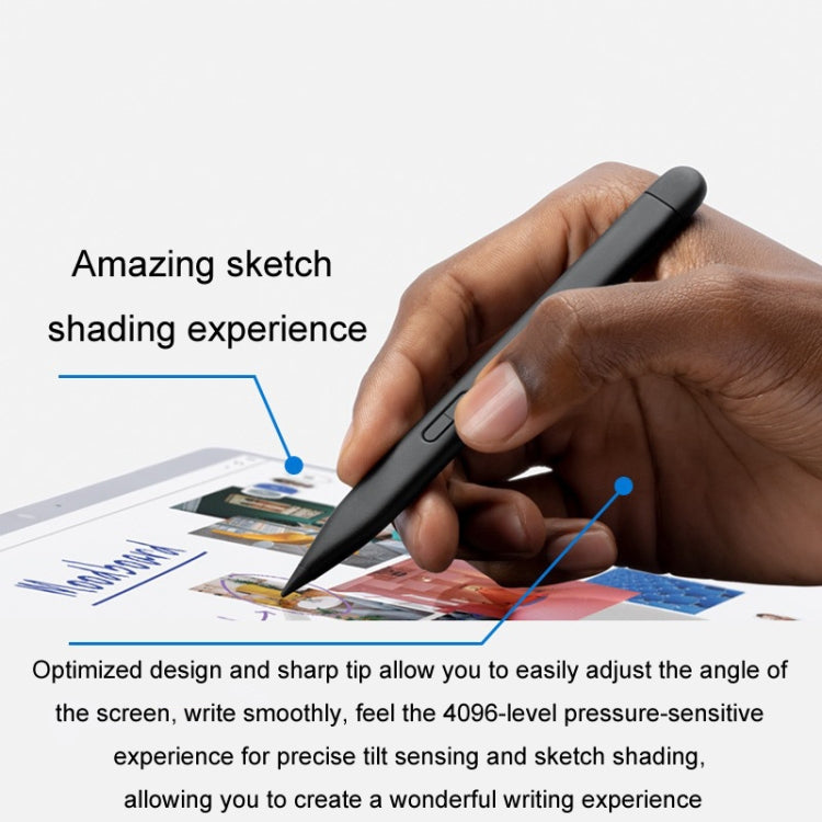For Microsoft Surface Pro 8 / 9 / Go Laptop Stylus 4096 Pressure Sensitive Stylus Pen(Blue) - Stylus Pen by PMC TechLife | Online Shopping South Africa | PMC TechLife | Buy Now Pay Later Mobicred