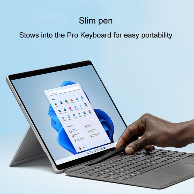 For Microsoft Surface Pro 8 / 9 / Go Laptop Stylus 4096 Pressure Sensitive Stylus Pen(Blue) - Stylus Pen by PMC TechLife | Online Shopping South Africa | PMC TechLife | Buy Now Pay Later Mobicred