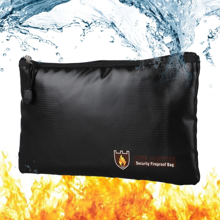 13.4x9.8in Fireproof Waterproof Document And Money Bag Cash Envelope For Jewelry Passport Valuables - free shipping - PMc TechLife - Order now!