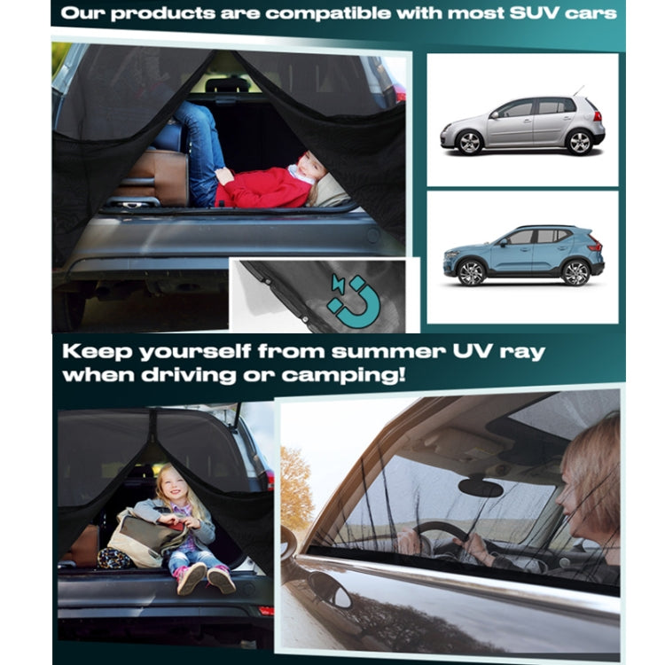 Car Rear Trunk Ventilation Shade Anti-mosquito Screen Cover, Size: XL(Set) - Window Foils & Solar Protection by PMC TechLife | Online Shopping South Africa | PMC TechLife | Buy Now Pay Later Mobicred