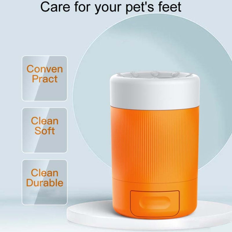 Pets Outdoor Portable Foot Wash Cup Dog Foot Cleaning And Grooming Tool(Gray) - Grooming by PMC TechLife | Online Shopping South Africa | PMC TechLife | Buy Now Pay Later Mobicred