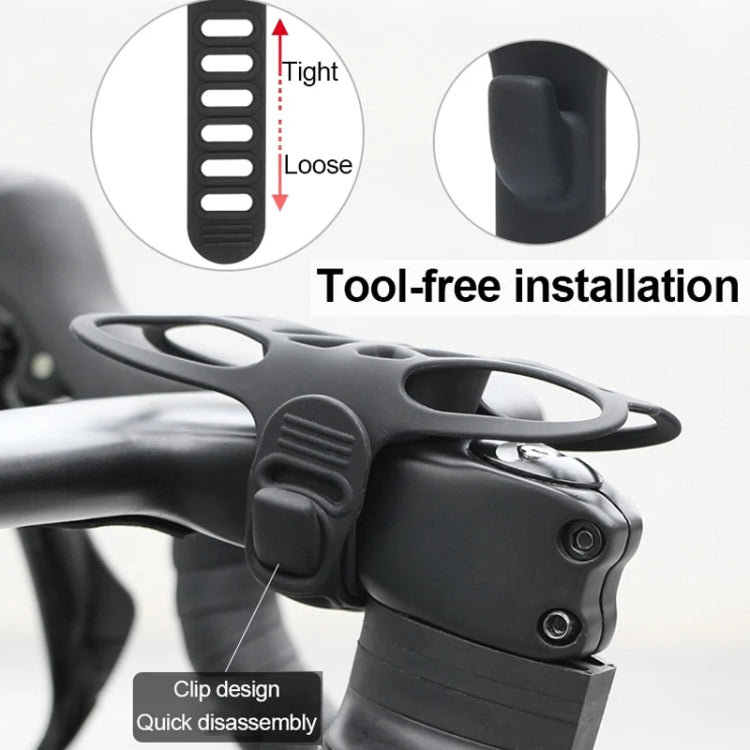GUB P9 Bicycle Dragonfly Shape Silicone Phone Holder(Orange) - Holders by GUB | Online Shopping South Africa | PMC TechLife | Buy Now Pay Later Mobicred