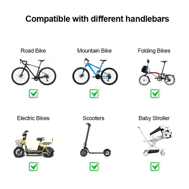 GUB P9 Bicycle Dragonfly Shape Silicone Phone Holder(Black) - Holders by GUB | Online Shopping South Africa | PMC TechLife | Buy Now Pay Later Mobicred
