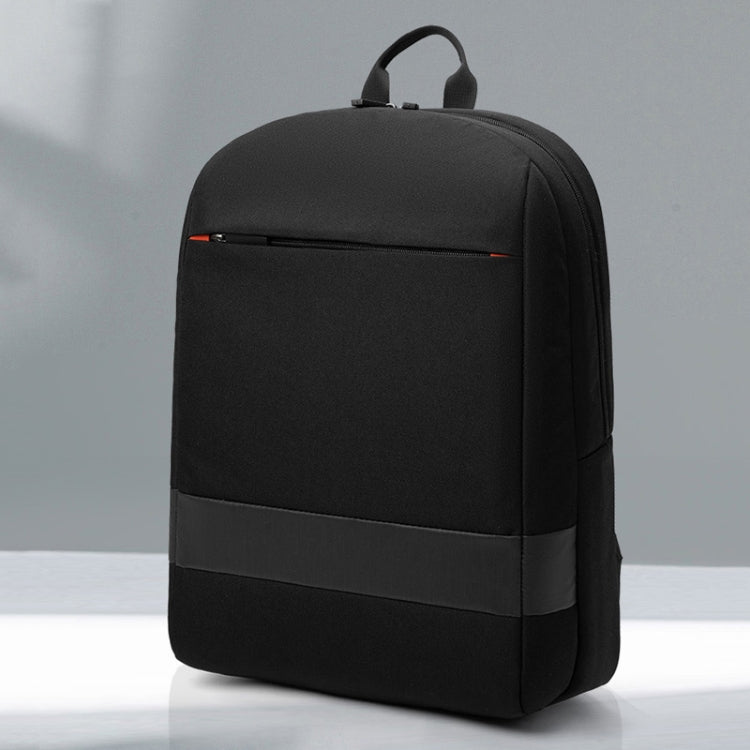 SKV B22016 Men Business Casual Double Shoulder Bag Outdoor Travel Laptop Backpack(Black) - free shipping - PMC TechLife - Order now!