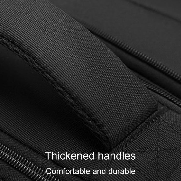 SKV BLB2006 Men Business Travel Double Shoulder Bag Large Capacity Casual Laptop Backpack(Black) - free shipping - PMC TechLife - Order now!