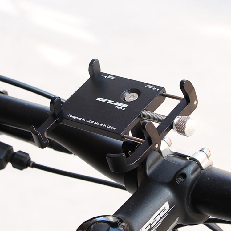 GUB PRO2 Aluminium Bicycle Phone Holder(Red) - Holders by GUB | Online Shopping South Africa | PMC TechLife | Buy Now Pay Later Mobicred