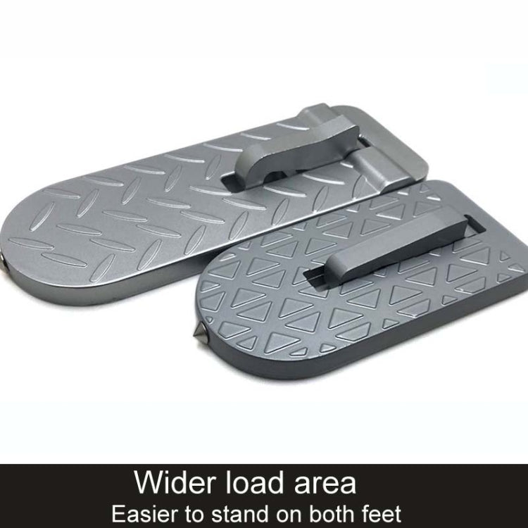 Car Extension Assisted Boarding Hooks Footrests(Silver) - Foot Pedal by PMC TechLife | Online Shopping South Africa | PMC TechLife | Buy Now Pay Later Mobicred
