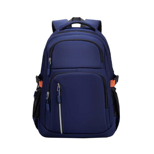 SKV B23344 Men Large Capacity Business Laptop Backpack Outdoor Traveling Double Shoulder Bag(Blue) - Backpack by SKV | Online Shopping South Africa | PMC Jewellery | Buy Now Pay Later Mobicred