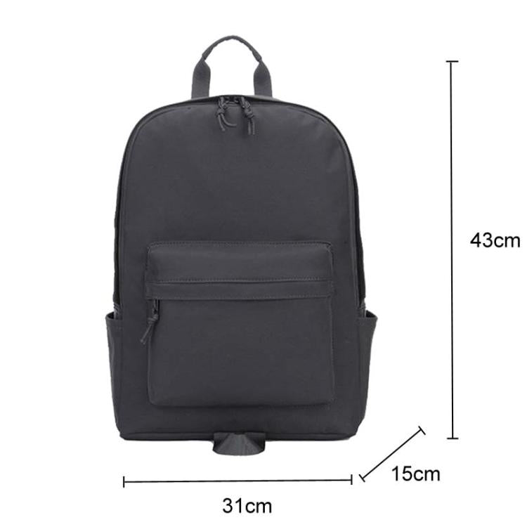 SKV SKV009 Outdoor Casual Double Shoulder Bag Large Capacity Laptop Backpack(Black) - free shipping - PMC TechLife - Order now!