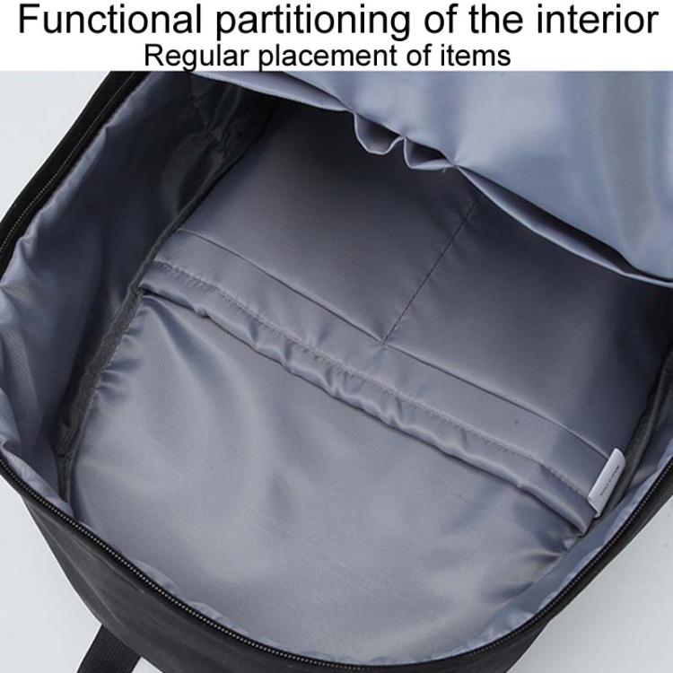 SKV SKV009 Outdoor Casual Double Shoulder Bag Large Capacity Laptop Backpack(Black) - free shipping - PMC TechLife - Order now!