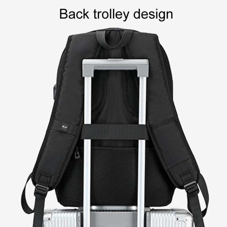 SKV B21071 Large Capacity Student School Bags Leisure Traveling Double Shoulder Laptop Backpack(Blue) - free shipping - PMC TechLife - Order now!