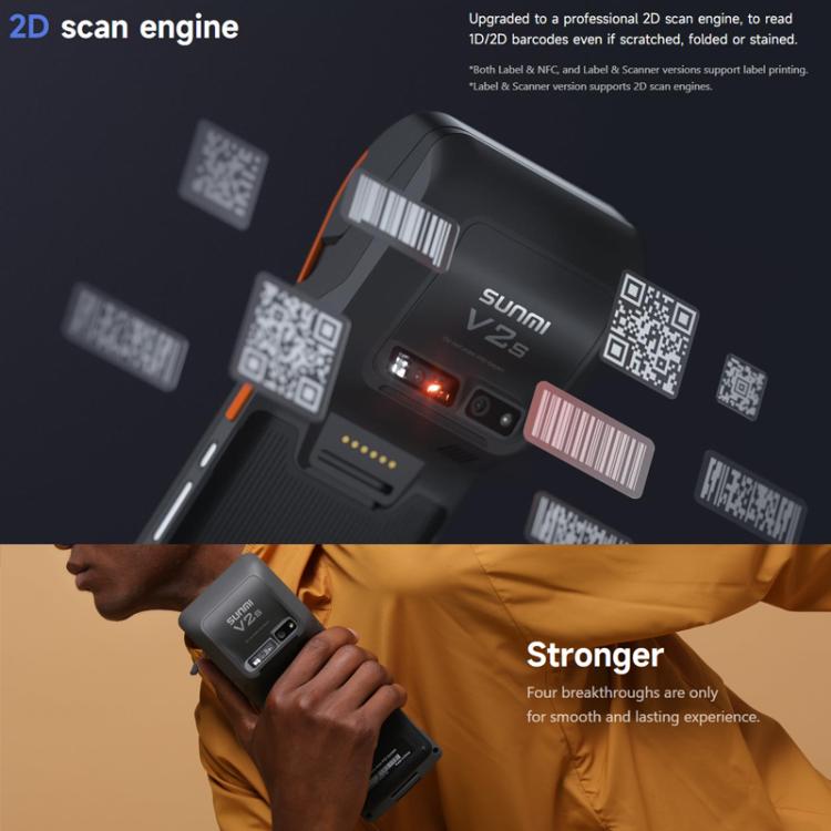 SUNMI V2s Scanning Label Printing Cash Register, Spec: Scanner 2+16G(US Plug) - free shipping - PMc TechLife - Order now!
