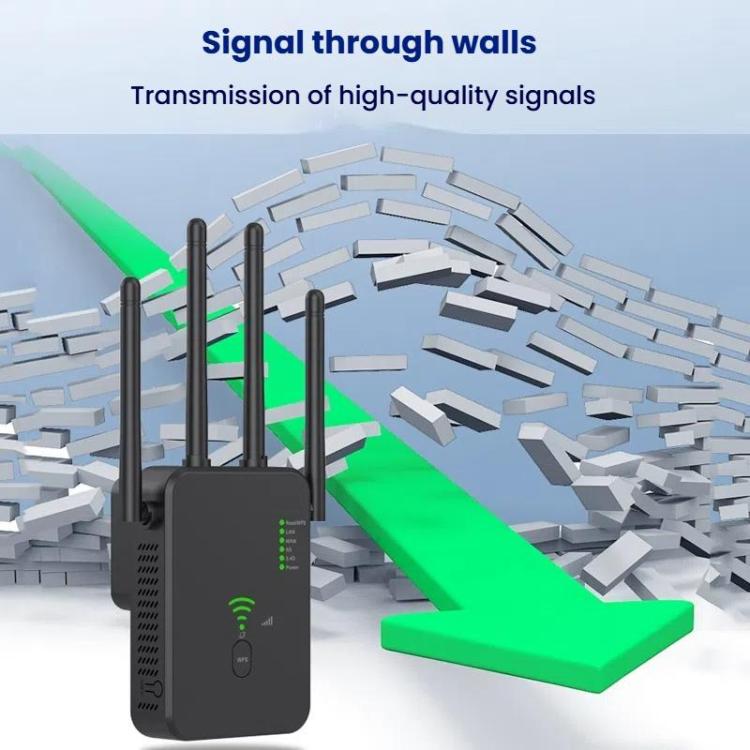 Urant U10 300Mbps 2.4G Wireless Repeater WiFi Signal Amplifier With 4 Antennas EU Plug White - free shipping - PMC TechLife - Order now!