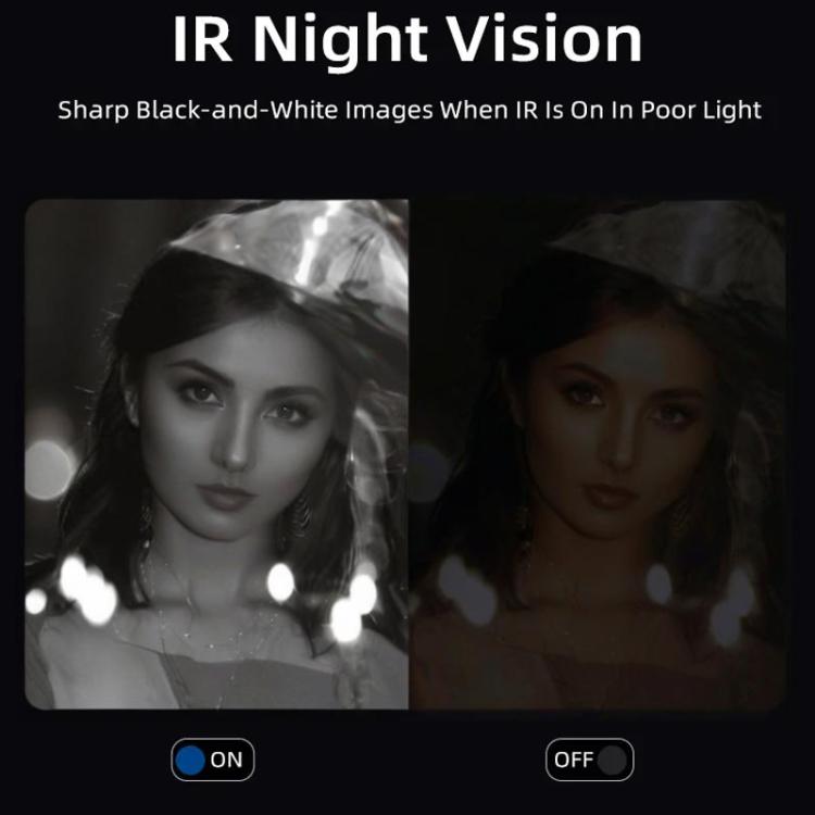 Ordro 1080P 30fps HD Night Vision Infrared Digital Camera(Black) - free shipping - PMC TechLife - Order now!