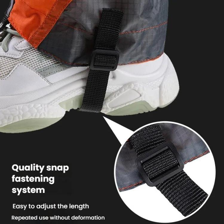 AOTU AT8917 1pair With Reflective Strip Outdoor Mountaineering Hiking Snowproof Footwear Desert Sandproof Shoe Covers(Blue) - Mountaineering Outfit by AOTU | Online Shopping South Africa | PMC TechLife | Buy Now Pay Later Mobicred