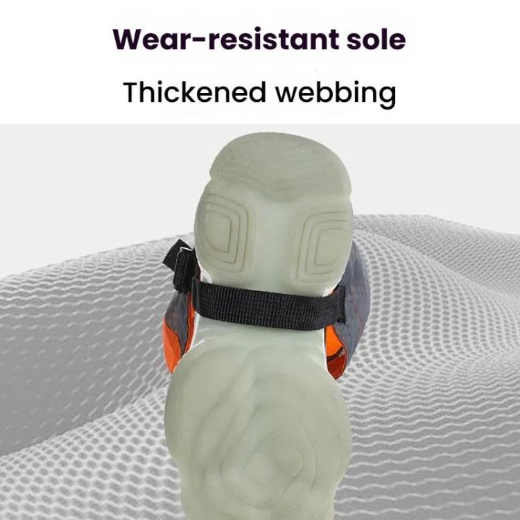 AOTU AT8917 1pair With Reflective Strip Outdoor Mountaineering Hiking Snowproof Footwear Desert Sandproof Shoe Covers(Black) - Mountaineering Outfit by AOTU | Online Shopping South Africa | PMC TechLife | Buy Now Pay Later Mobicred