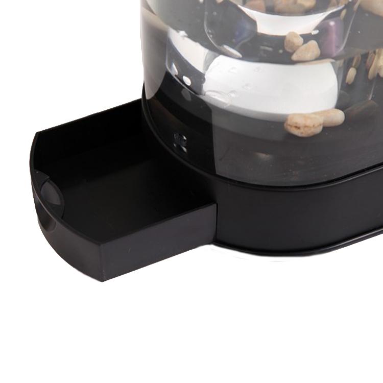 1.8L LED Light Desktop Water Flow Mini Fish Tank Home Turtle Tank Self-Circulating Aquarium(Black) - Fish Tanks & Accessories by PMC TechLife | Online Shopping South Africa | PMC TechLife | Buy Now Pay Later Mobicred