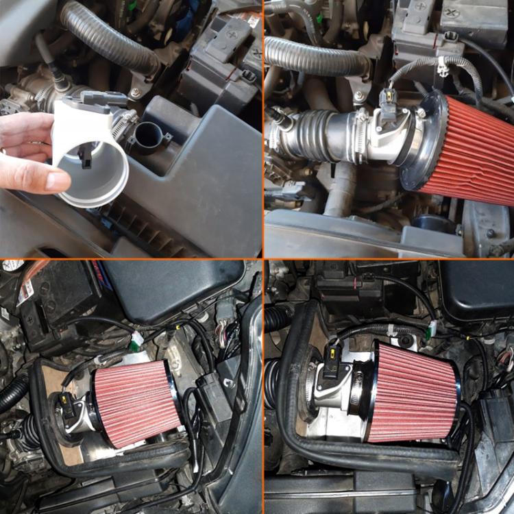 For Mazda 3 / 6 / CX-4 / Axela Car High Flow Cold Air Intake Filter, Specification: 1.5L-60-BK - Air Intake System by PMC TechLife | Online Shopping South Africa | PMC TechLife | Buy Now Pay Later Mobicred