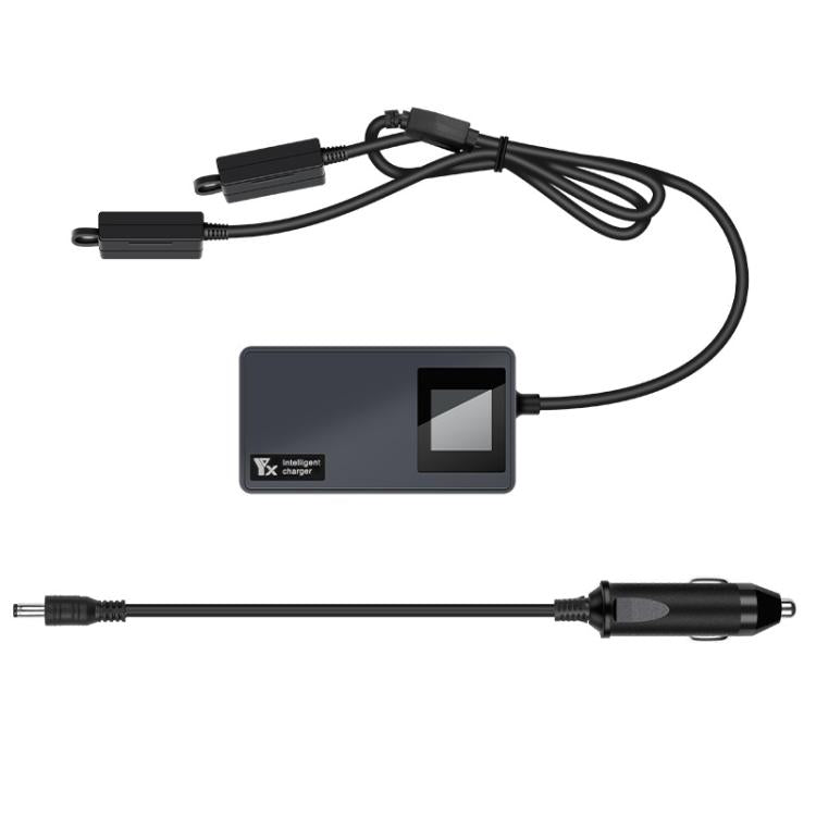 For DJI Air 3S /Air 3 YX Digital Display Car Charger Charge 2 Batteries At the Same Time(Black) - free shipping - PMC TechLife - Order now!
