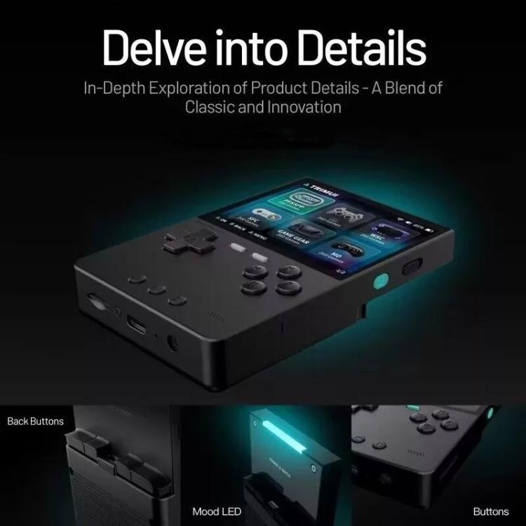 TRIMUI BRICK Open Source Pocket Console Portable Wireless Bluetooth HD Retro Arcade, Size: 256G(Red) - free shipping - PMc TechLife - Order now!
