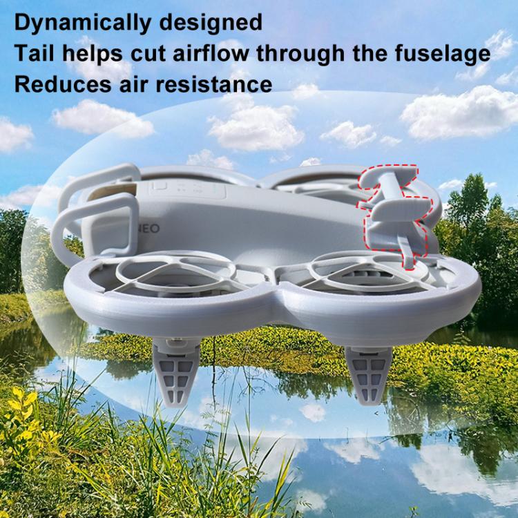 For DJI Neo CQT Flight Tail Reduce Drag Airflow Tail Fixed Bracket(Orange) - free shipping - PMC TechLife - Order now!