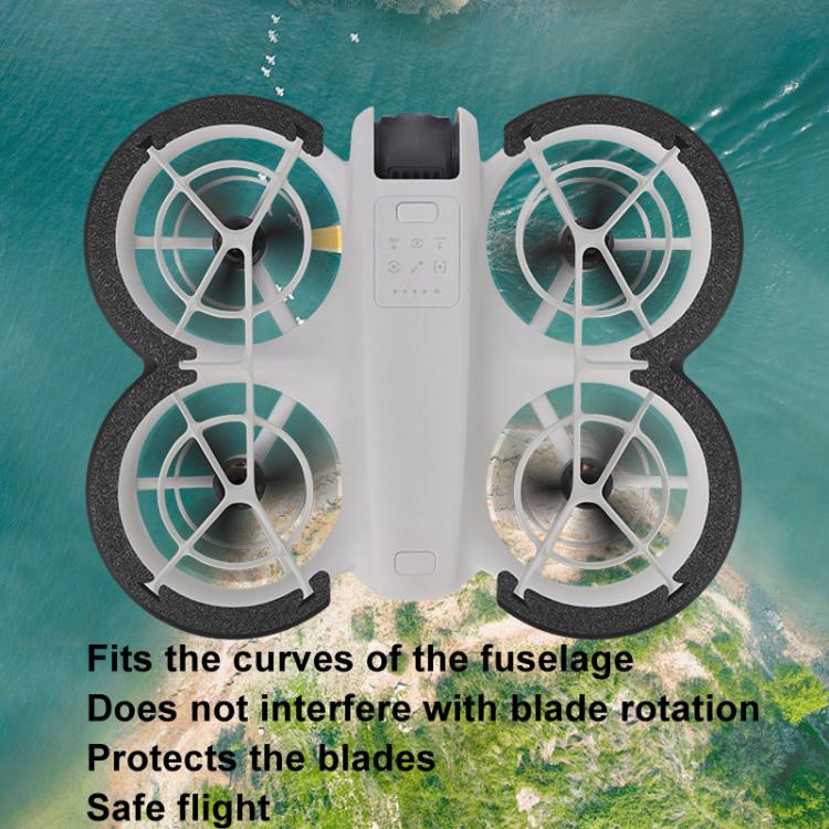 For DJI Neo CQT Paddle Bumper Ring Protective Cover Scratch Resistant Bumper Strips(Black) - free shipping - PMC TechLife - Order now!