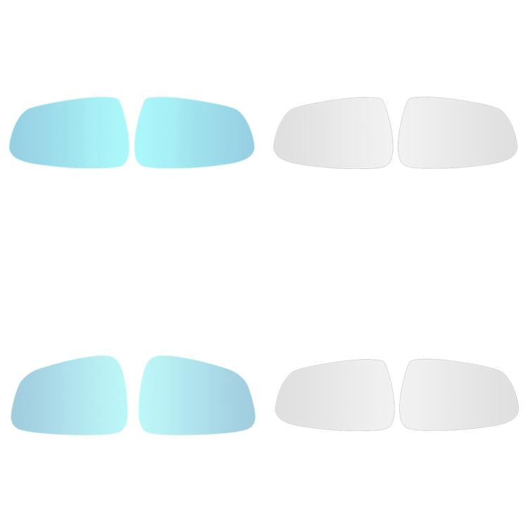 For Tesla Model S White Wide Field Of View Anti-glare Rearview Mirror Reversing Lens - Convex Mirror & Accessories by PMC TechLife | Online Shopping South Africa | PMC TechLife | Buy Now Pay Later Mobicred
