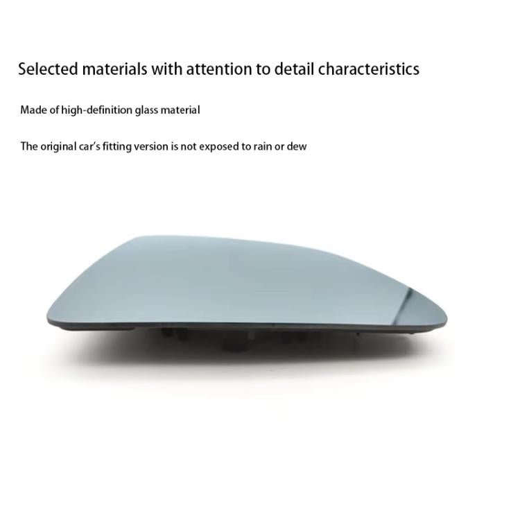 For Tesla Model S White Wide Field Of View Anti-glare Rearview Mirror Reversing Lens - Convex Mirror & Accessories by PMC TechLife | Online Shopping South Africa | PMC TechLife | Buy Now Pay Later Mobicred