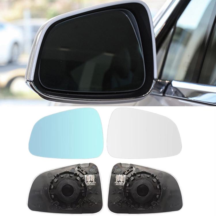 For Tesla Model S Blue Wide Field Of View Anti-glare Rearview Mirror Reversing Lens - Convex Mirror & Accessories by PMC TechLife | Online Shopping South Africa | PMC TechLife | Buy Now Pay Later Mobicred