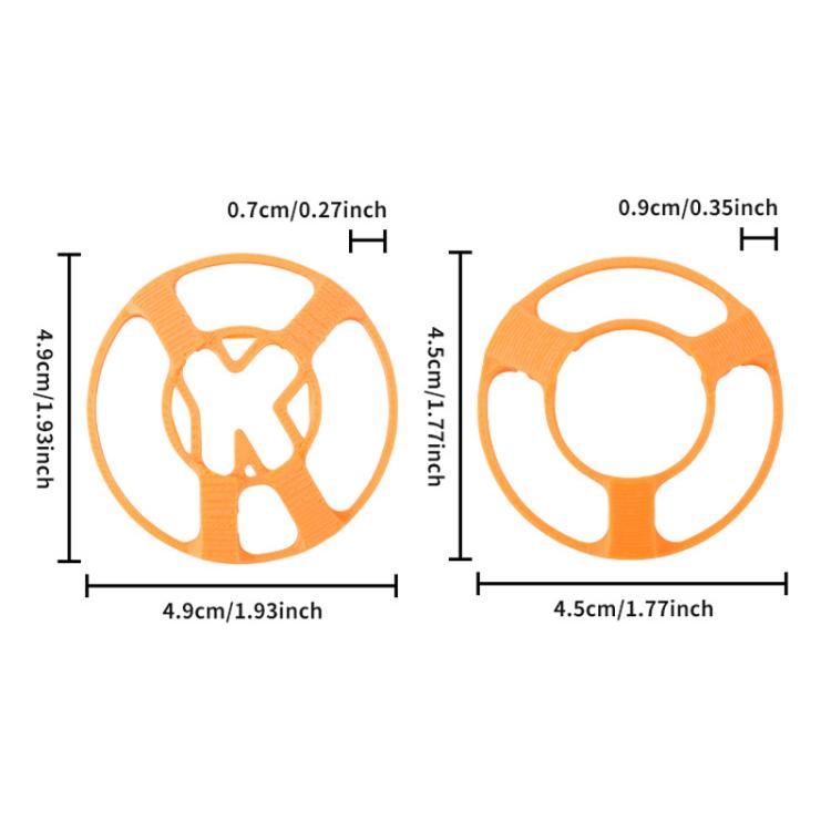 For DJI Neo CQT Drone Landing Scratch Protective Cover Prevent Finger Scratch Protective Cover Accessories, Color: Lower Orange - free shipping - PMC TechLife - Order now!