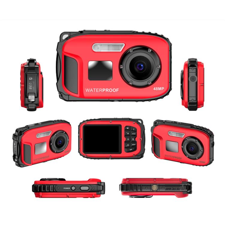IP68 5m Waterproof Sports Digital Camera Kids Student DV Camera(Blue) - Video Cameras by PMC TechLife | Online Shopping South Africa | PMC TechLife | Buy Now Pay Later Mobicred