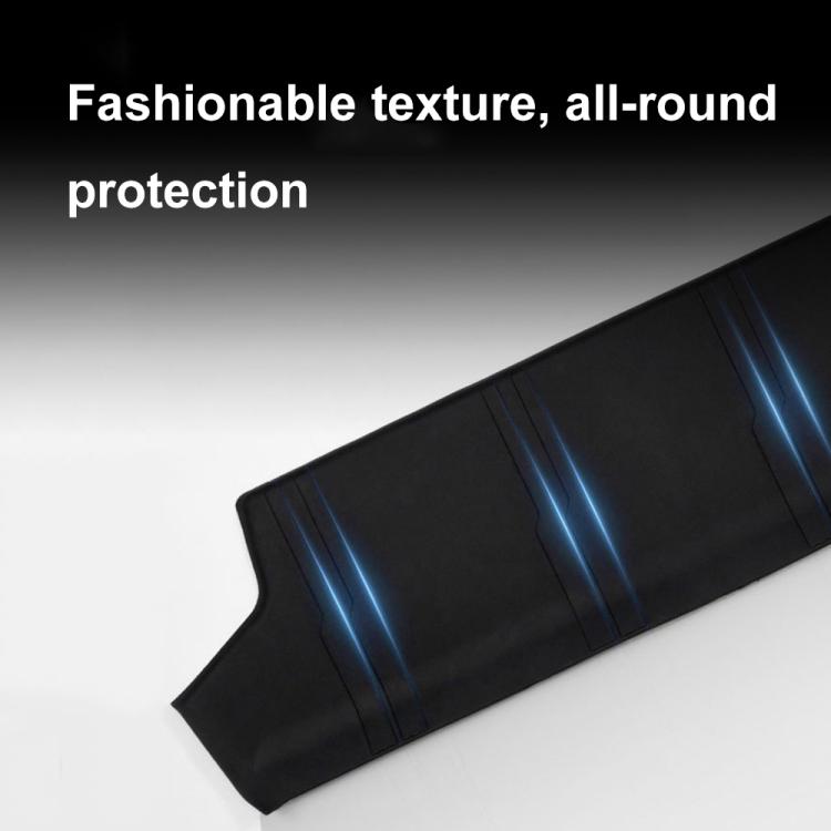 For Tesla Model Y Rear Seat One-Piece Full-Cover Anti-Kick Pads Guard Pad Decoration(4pcs /Set) - Seat Accessories by PMC TechLife | Online Shopping South Africa | PMC TechLife | Buy Now Pay Later Mobicred