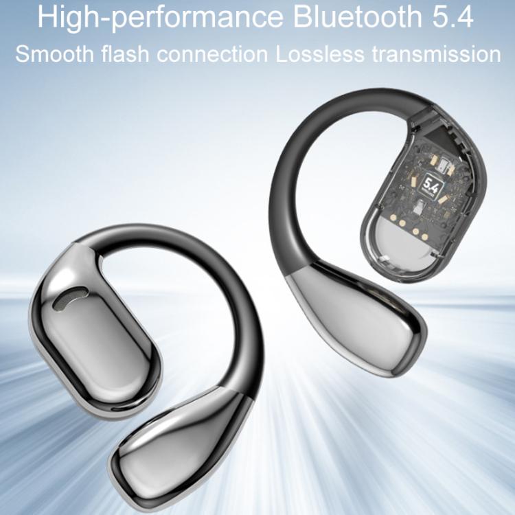 M75 On-Ear AI Intelligent Translation Language Conference Recording Wireless Digital Display Bluetooth Earphone(Black) -  by PMC TechLife | Online Shopping South Africa | PMC TechLife | Buy Now Pay Later Mobicred