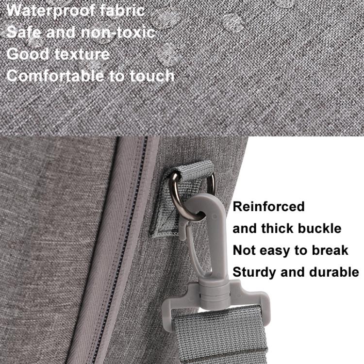 For PICO 4 Ultra BKANO P4U-001 VR Glasses Organizer Handheld Shoulder Bag(Gray) - free shipping - PMC TechLife - Order now!