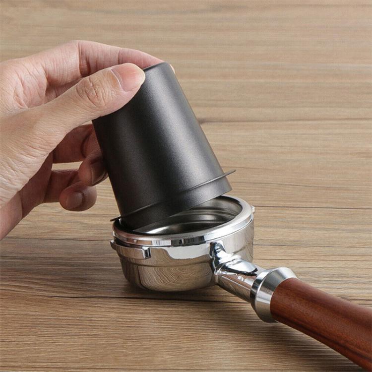 Thickened Coffee Catchers Espresso Machine Handle Catch Tool, Style: 58mm Stainless Steel Mirror - free shipping - PMC TechLife - Order now!