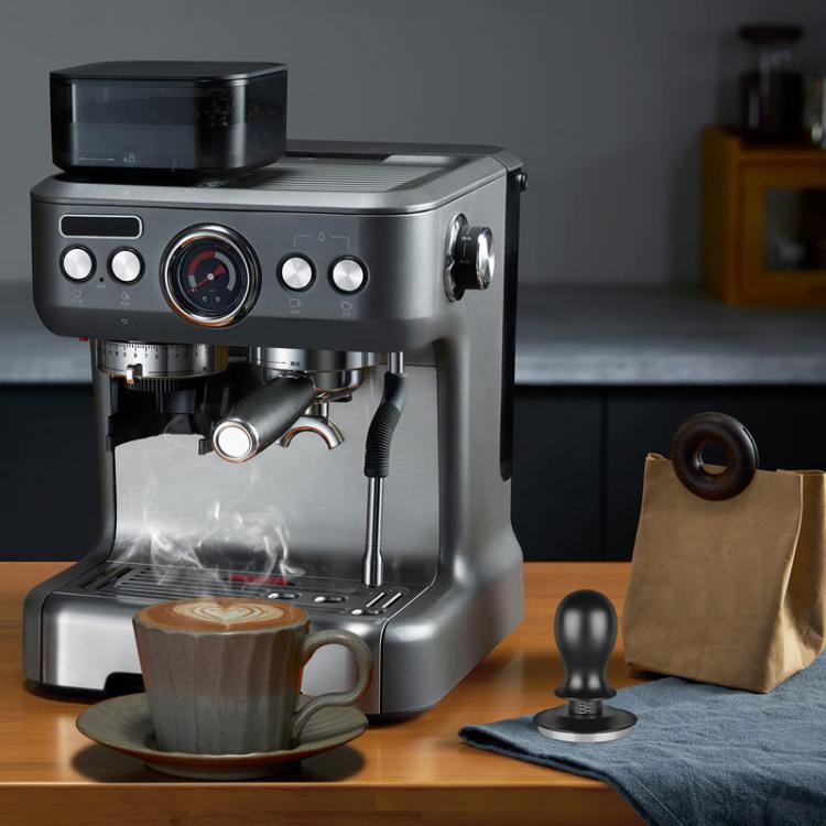 Coffee Constant Pressure Powder Press Adjustable Impact Hammer, Style: Black Thread(53mm) - free shipping - PMC TechLife - Order now!