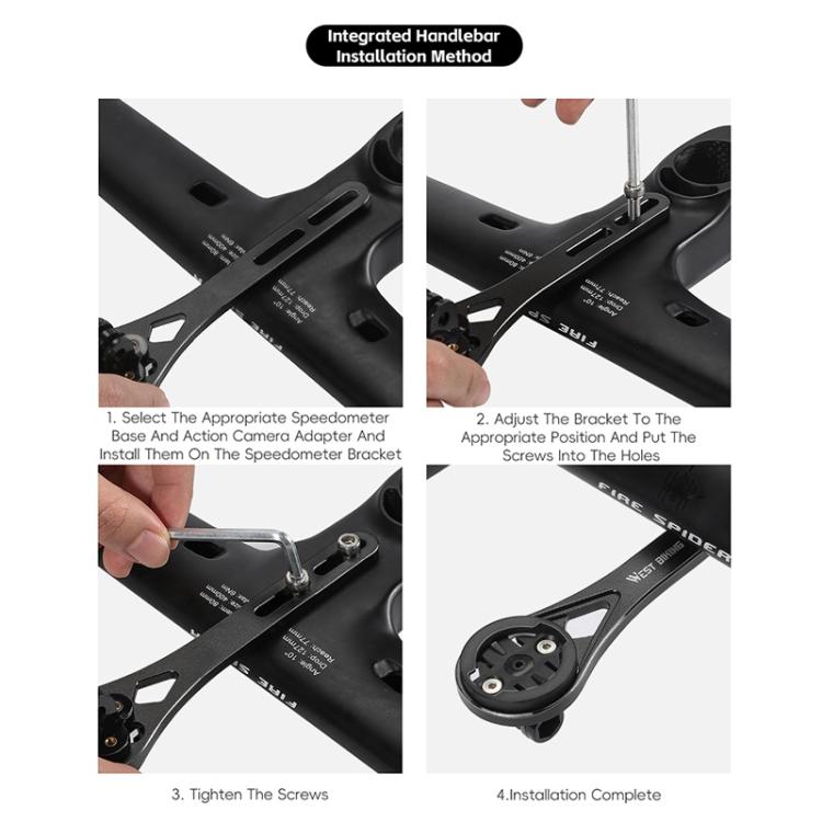 WEST BIKING Road Bike Cycling Sports Camera Meter Holder, Style: Adjustable Hollow 401 - free shipping - PMC TechLife - Order now!
