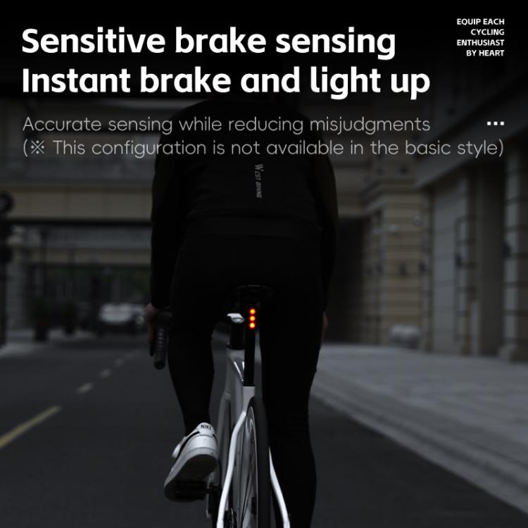WEST BIKING Bicycle Night Riding Long Endurance Warning Brake Taillight, Style: Square Light Basic - free shipping - PMC TechLife - Order now!
