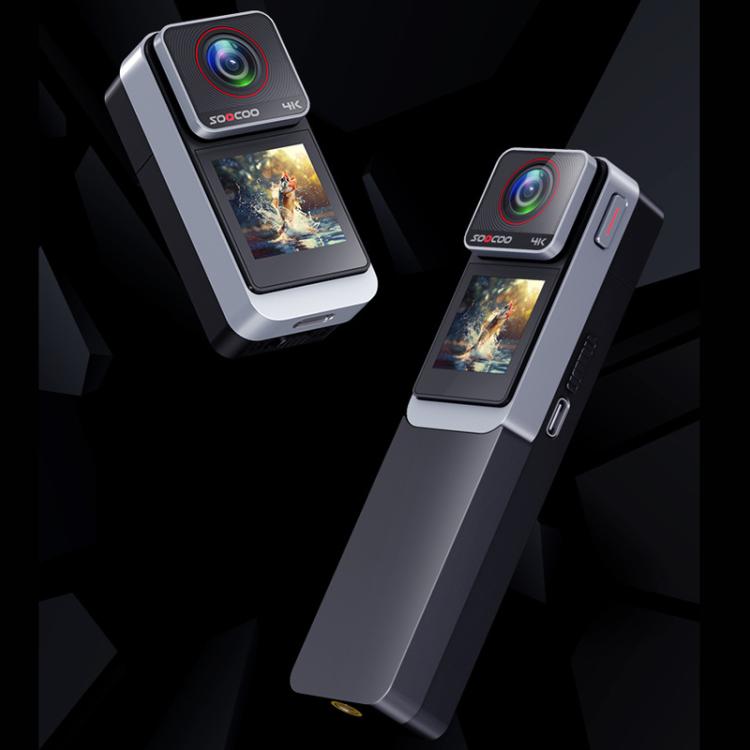 SOOCOO SAW1 Pro No Memory Card 4K HD Anti-Shake Waterproof Motorcycle Riding Recorder Chest Head Mounted Diving Thumb Camera - free shipping - PMC TechLife - Order now!