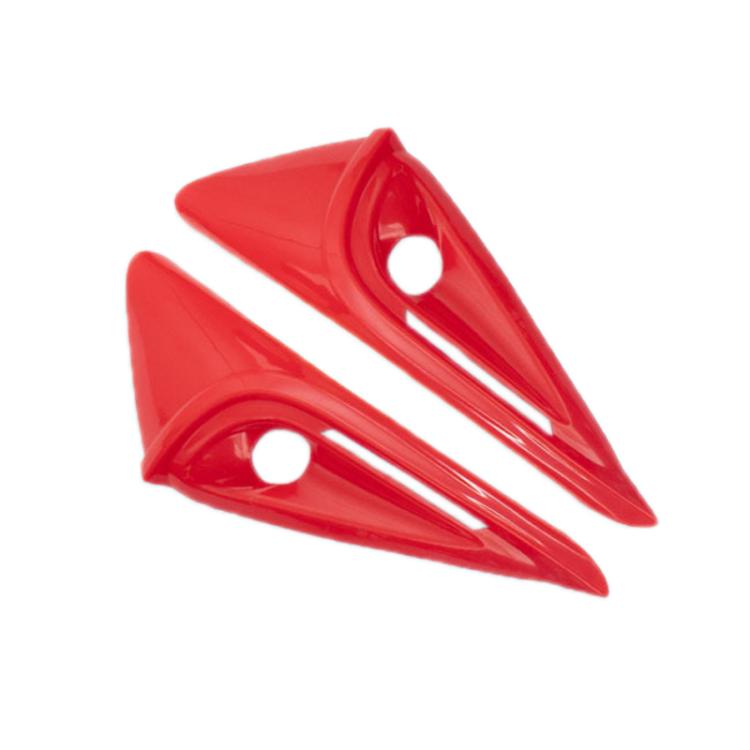 For Tesla 2024 Model 3 Fenders Side Labels Camera Cover Stickers, Color: Bright Red - Decorative Sticker by PMC TechLife | Online Shopping South Africa | PMC TechLife | Buy Now Pay Later Mobicred