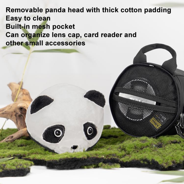 Cwatcun D162 Medium Camera Lens Cylinder Cartoon Panda Camera Lens Protective Cover - free shipping - PMC TechLife - Order now!