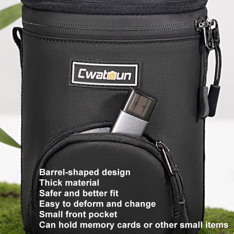 Cwatcun D162 Large Camera Lens Cylinder Cartoon Panda Camera Lens Protective Cover - free shipping - PMC TechLife - Order now!
