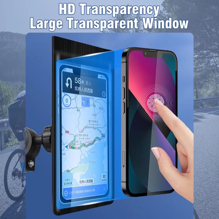 Bicycle Waterproof Phone Bag Mount Stand 360 Degree Rotation Motorcycle Bike Cellphone Holder, Spec: Handlebar Model - Holders by PMc TechLife | Online Shopping South Africa | PMc TechLife | Buy Now Pay Later Mobicred