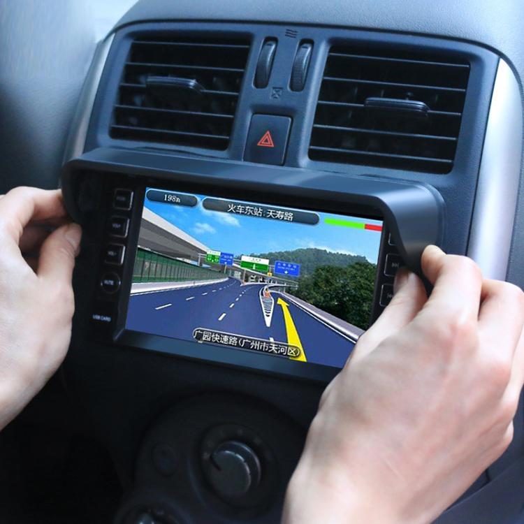 Car Navigation Display Universal Sun Visor, Size: Carbon Pattern M - Car Interior Mouldings by PMc TechLife | Online Shopping South Africa | PMc TechLife | Buy Now Pay Later Mobicred